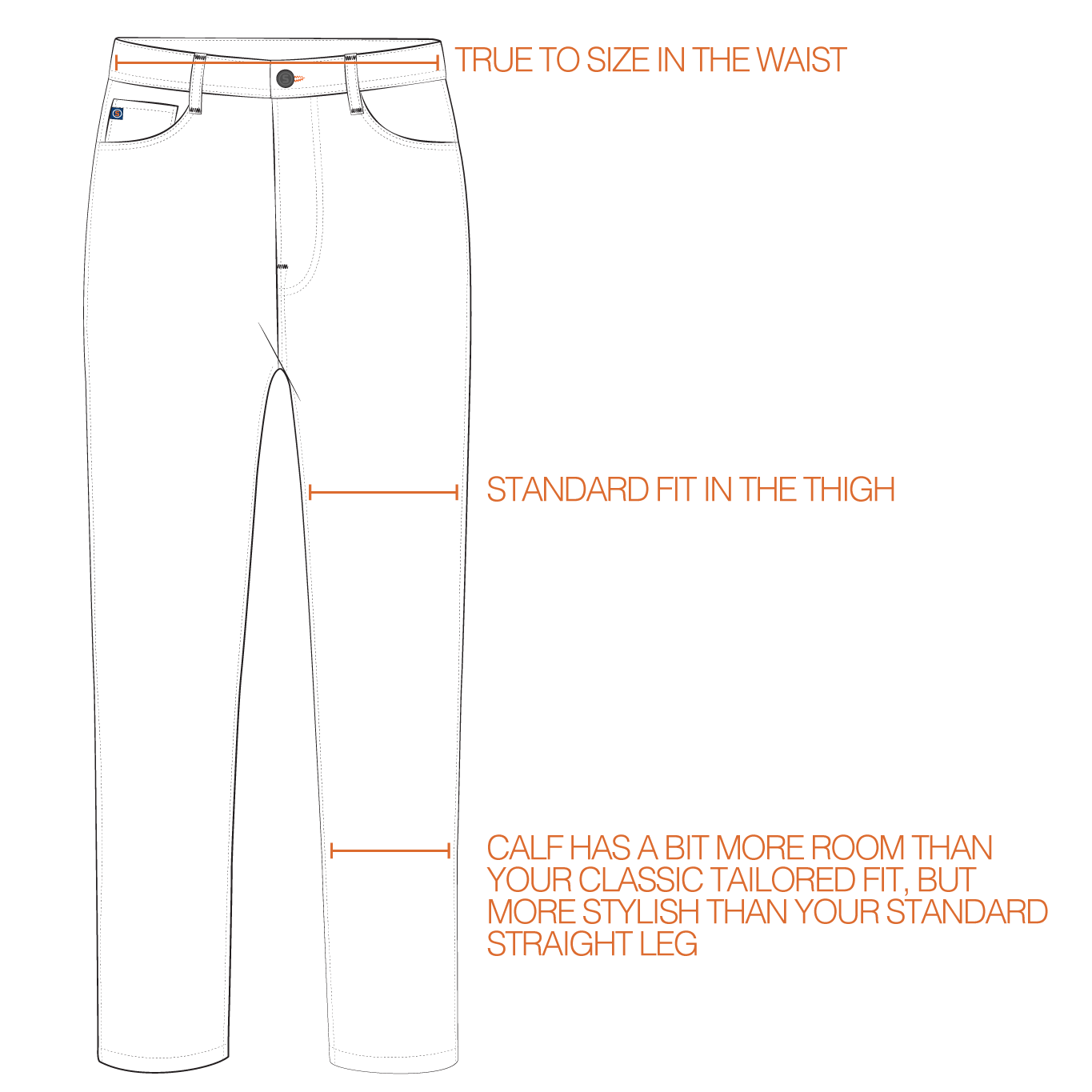 STERLING 5 POCKET PANT